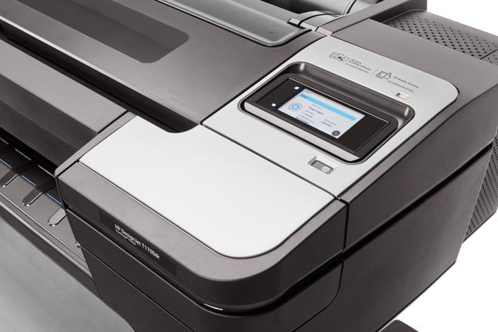 Produktbild HP T1700DR PS, 44" DesignJet (Thermodirekt / Thermotransfer, Farbe)
