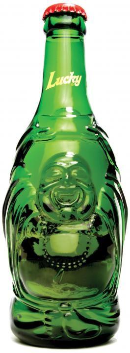Produktbild Lucky Buddha Reliefflasche Kiste / % (24 x 33 cl)