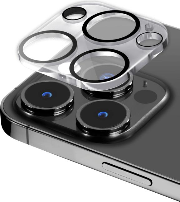 Actual product image Jaym Camera back cover for iPhone 13 / 13 Mini made of 9H tempered glass (Apple iPhone 13, Apple iPhone 13 mini)