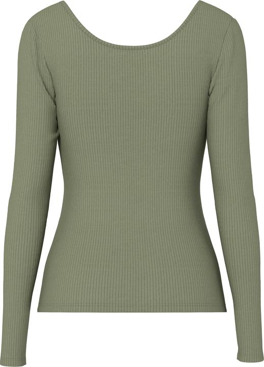 Produktbild Pieces Vorn geknöpftes geripptes Oberteil (XL)