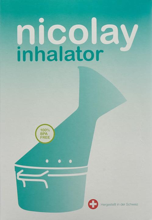 Actual product image Nicolay Plastic inhaler