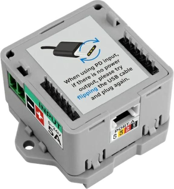 Actual product image M5Stack VA meter with voltage and current measurement