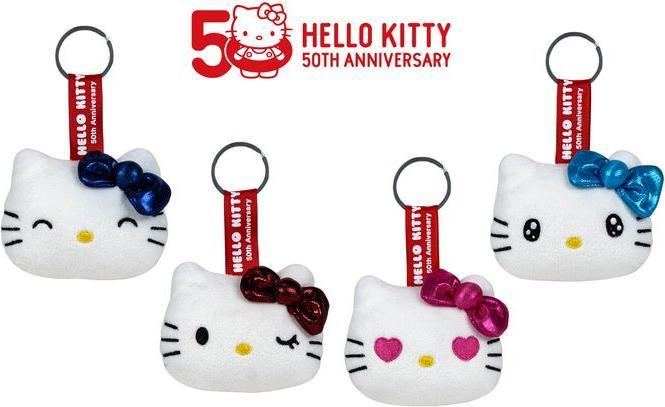 Immagine prodotto Play by Play PBP Portachiavi di peluche Hello Kitty, 7 cm, ast