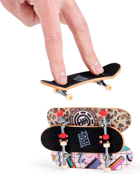 Actual product image Tech DECK Skateboards, 4 pcs. (German, French, Italian, English)