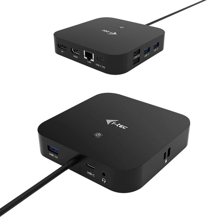i-tec Station d'accueil USB-C HDMI DP (USB-C, 3 Ports)