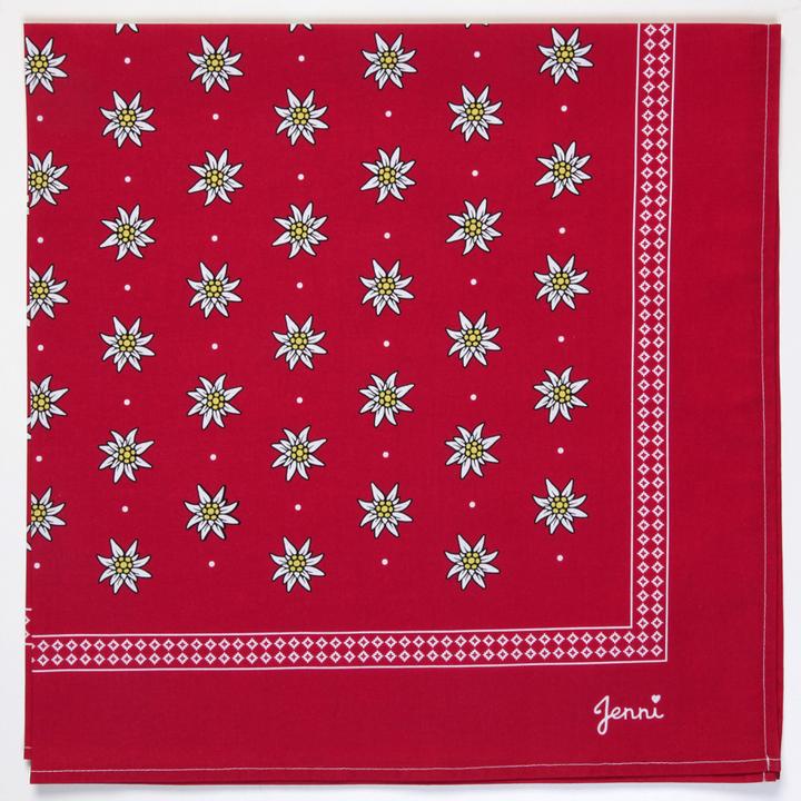 Produktbild Jenni Hemden Edelweiss Tüechli 75x75cm
