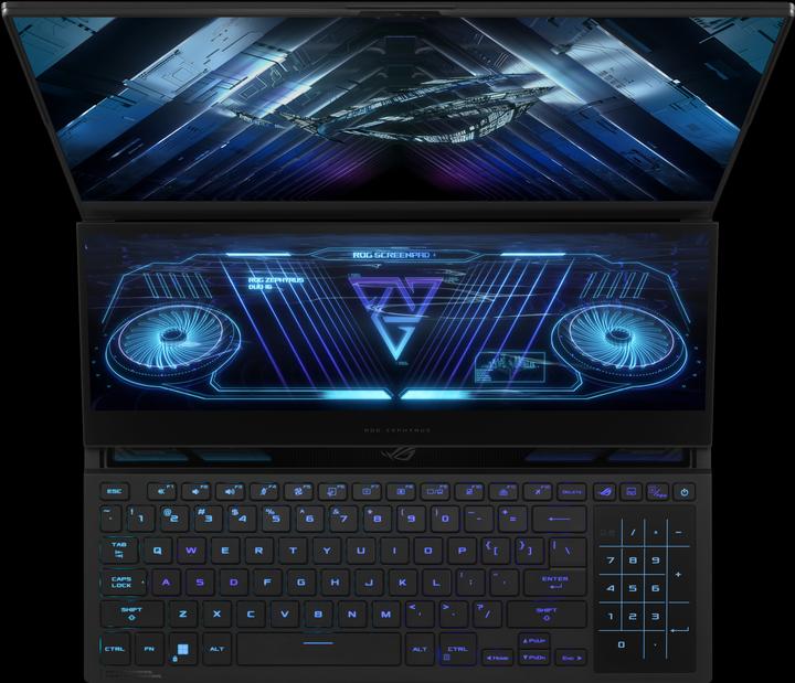 Image du produit ASUS ROG Zephyrus Duo 16 (16", AMD Ryzen 9 7945HX, 32 Go, 1000 Go, DE)