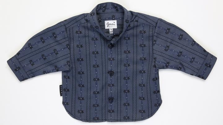 Actual product image Jenni Hemden Edelweiss children's shirt OK (116)