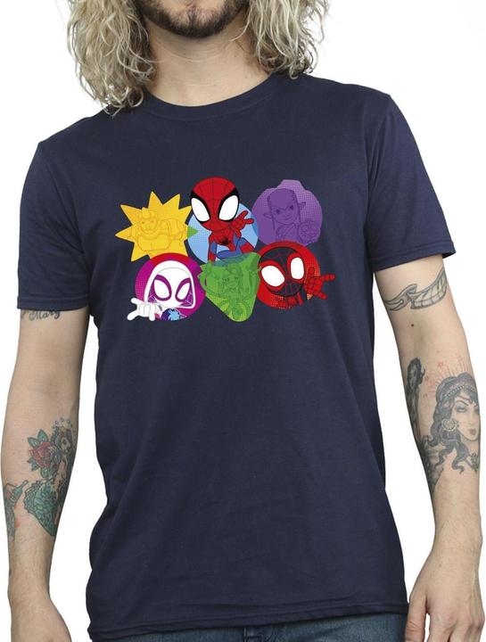 Produktbild Spidey And His Amazing Friends Faces TShirt (S)