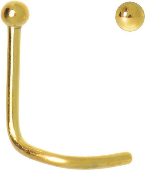 Immagine prodotto Bijouteria Piercing per naso (Rivestimento in PVD (colore oro), Acciaio chirurgico 316L)