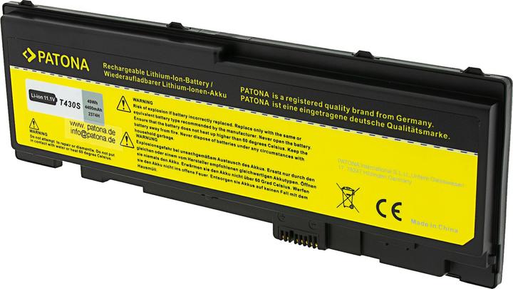 Immagine prodotto Patona Batteria f. Lenovo T420 ThinkPad T420s T420si T430s (4400 mAh)
