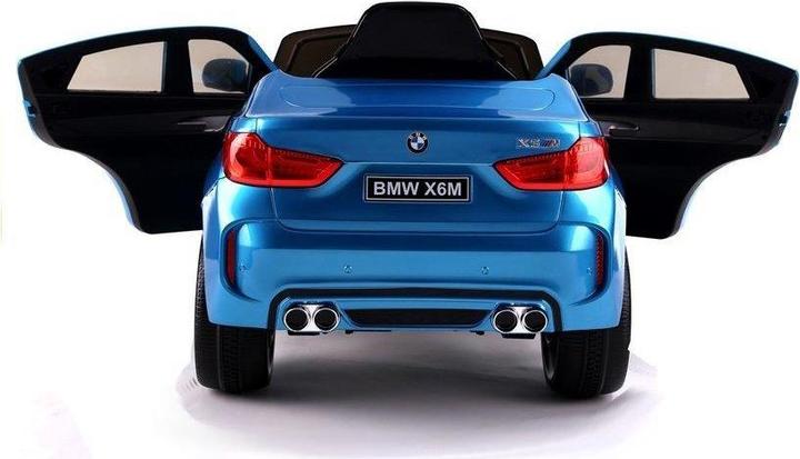 Actual product image Lean Toys Electric car for children BMW X6, blue
