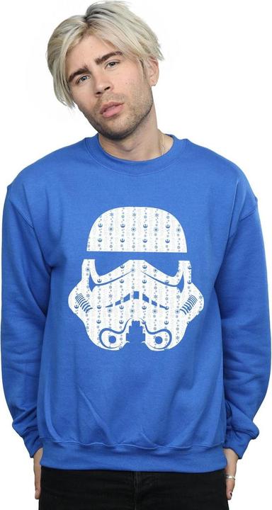Produktbild Star Wars Christmas Stormtrooper Helmet Sweatshirt (XL)