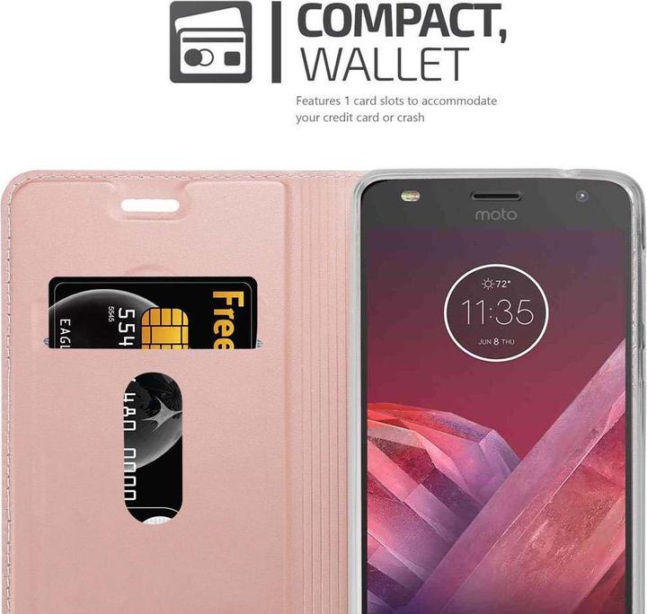 Image du produit Cadorabo Book Classy Style Cover (Motorola Moto Z2 Play)