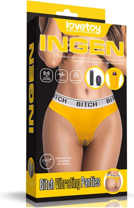 Produktbild Lovetoy Offenes Höschen mit Vibrationskugel und Fernbedienung Grösse M