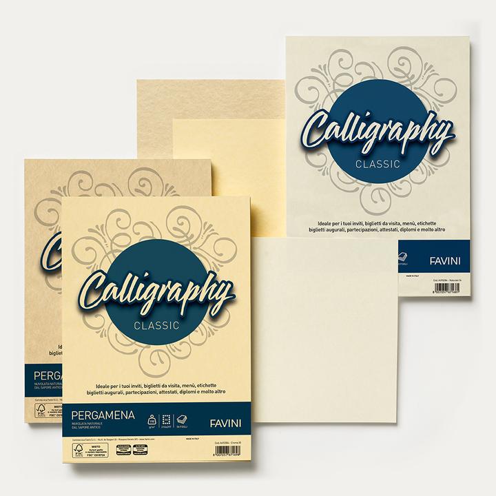 Immagine prodotto Favini Cartotecnica Confezione 50 Fogli Pergamena 190gr (1 pz.)