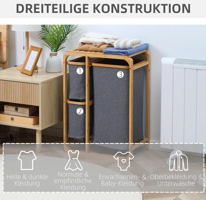 Produktbild Homcom Wäschekorb