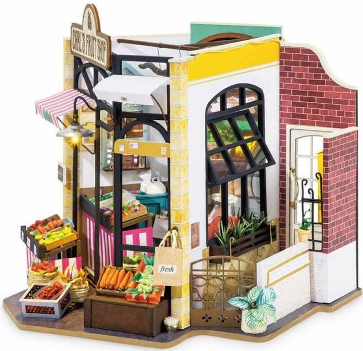 Actual product image Robotime Carl's Fruit Shop