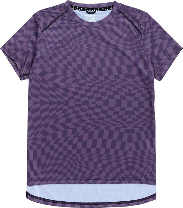 Immagine prodotto Troy Lee Designs Womens Lilium SS Jersey, Twisted Checkers, deep purple, L (L)