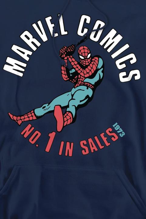 Actual product image Mens No. 1 Spider-Man Hoodie (XXL)