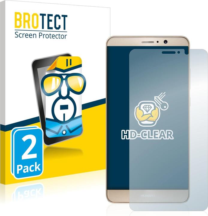 Productafbeelding BROTECT Schermbeschermer Clear (2 Stuk, Huawei Mate 9)