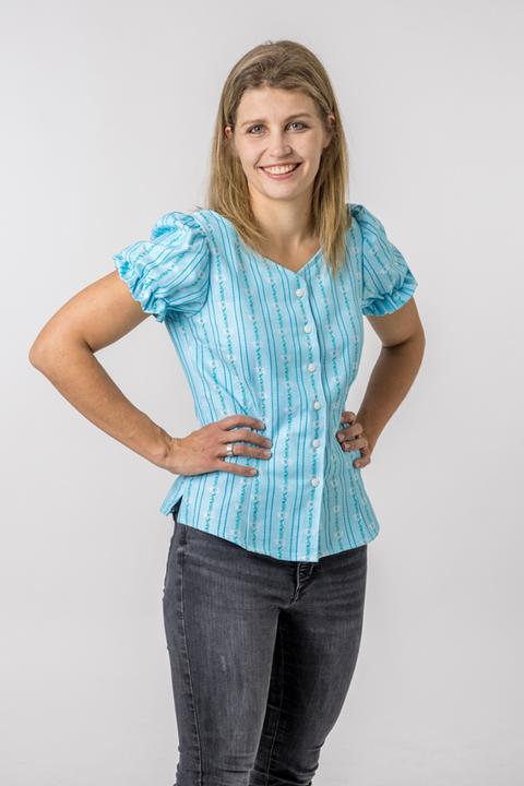 Image du produit Jenni Hemden Manchette bouffante Edelweiss (46)