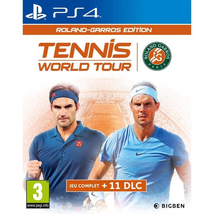 Immagine prodotto Bigben Tennis World Tour (Edizione Roland-Garros) (importazione) (PS4)