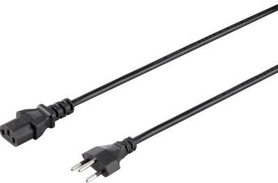 Produktbild Basetech BT-1886931 Kaltgeräte Anschlusskabel Schwarz 5 m (5 m)