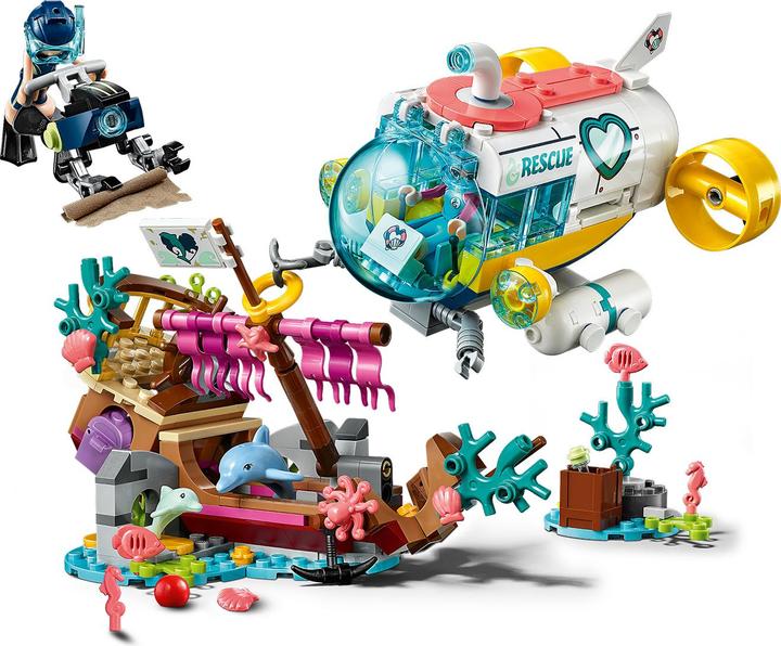 Actual product image LEGO Lifeboat for dolphins (41378, LEGO Friends)
