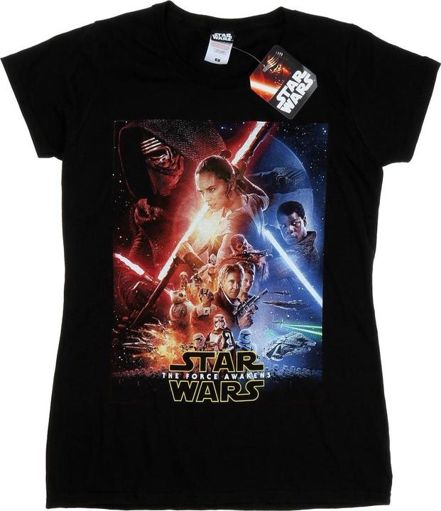 Produktbild Star Wars Force Awakens Poster TShirt (S)