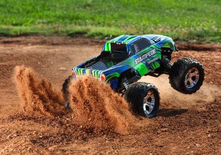 Image du produit Traxxas M.TRUCK STAMPEDE HD 1:10 2WD EP RTR GREEN w/USB-C Charger & Battery (RTR Prêt à fonctionner)