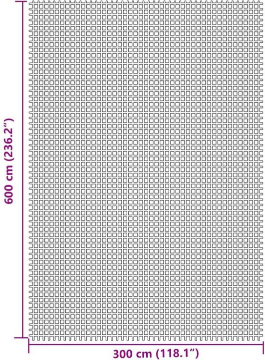 Actual product image VidaXL Camping carpet