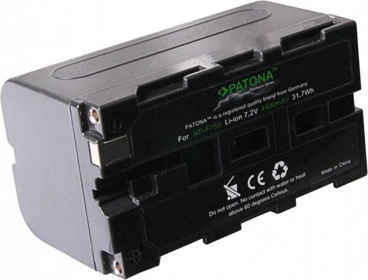 Actual product image Patona Video camera battery NP-F750 (Rechargeable battery)