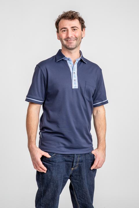 Actual product image Jenni Hemden Edelweiss Poloshirt Arno (4XL)