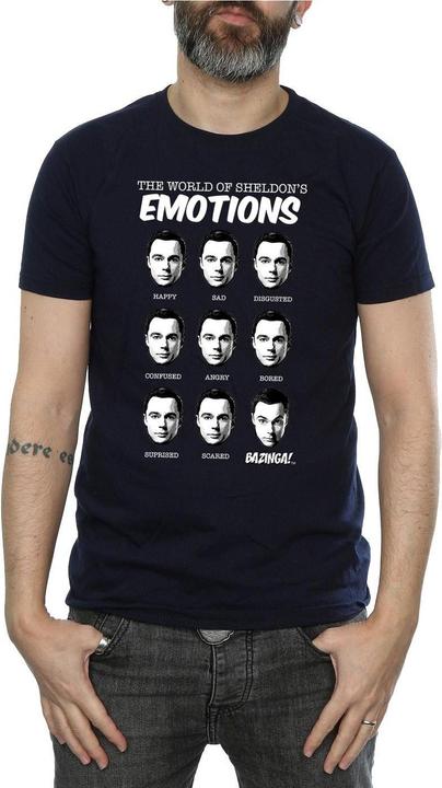 Immagine prodotto Dam Maglietta uomo Emotions Sheldon in cotone (XXL)