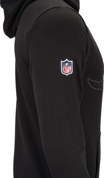 Produktbild New Era Fleece Hoody - NFL Miami Dolphins 2.0 schwarz - XXL (XXL)