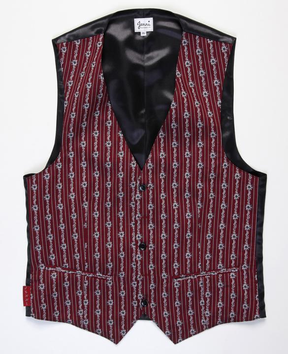 Actual product image Jenni Hemden Edelweiss gilets with satin back (58)