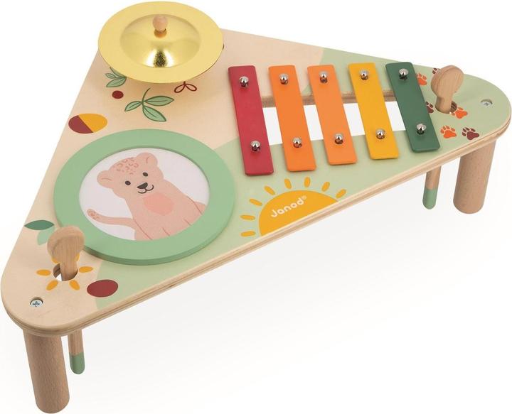 Image du produit Janod Sunshine Table musicale (Allemand, Français, Italien, Anglais)