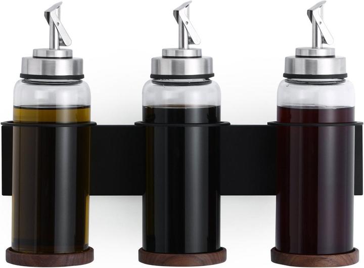 Actual product image Forster Home Magnetic oil & vinegar bottle holder
