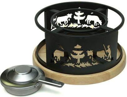 Actual product image Heidi Cheese Line Fondue Set Alpes (Cheese fondue)
