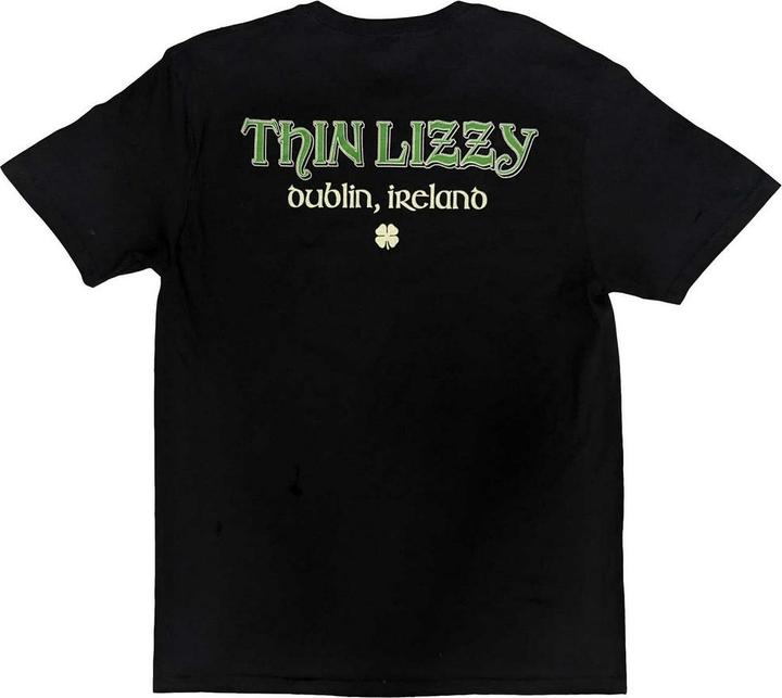 Actual product image Thin Lizzy Unisex Adult Celtic Ring T-Shirt (XL)