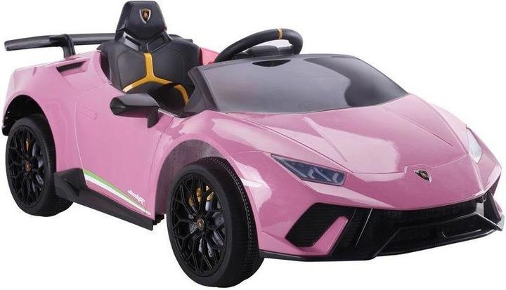 Lean Toys Electric car for children Lamborghini Huracan, pink (12 V)
