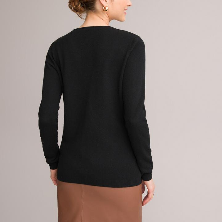 Actual product image Anne Weyburn V jumper (W36/L38)