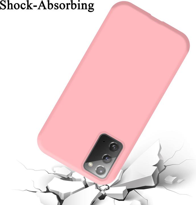 Actual product image Cadorabo TPU Liquid Silicone Case Cover (Samsung Galaxy Note 20)