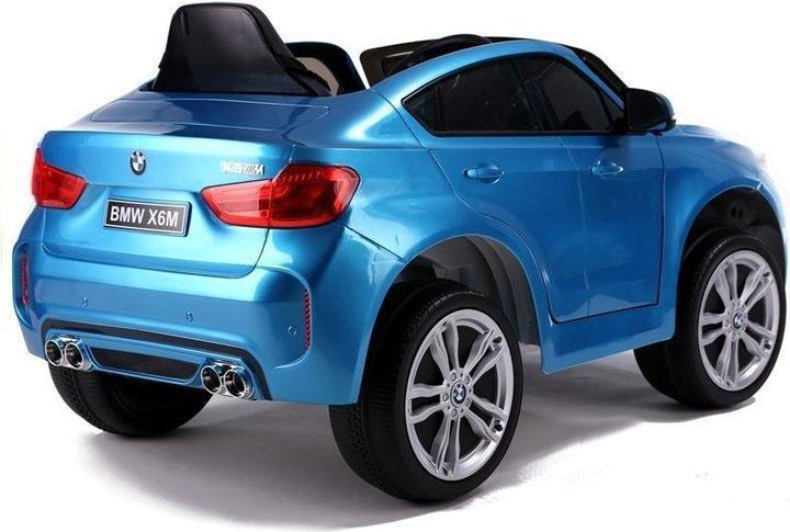 Actual product image Lean Toys Electric car for children BMW X6, blue