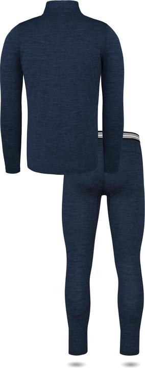 Actual product image Normani Mens Merino Long Sleeve Shirt and Trousers Canberra/Sydney - 8827 (L)