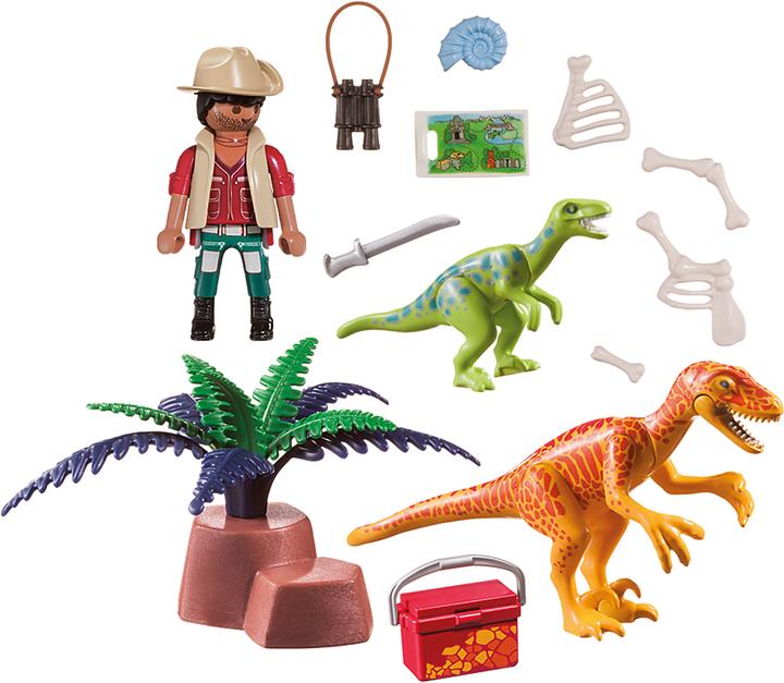 Immagine prodotto Playmobil Grande kit di ricerca con dinosauri (70108, Playmobil Dinos)