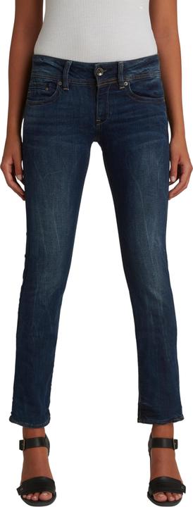 Immagine prodotto G-Star Midge Saddle Mid Straight Jeans Neutro dk aged (W27/L30)