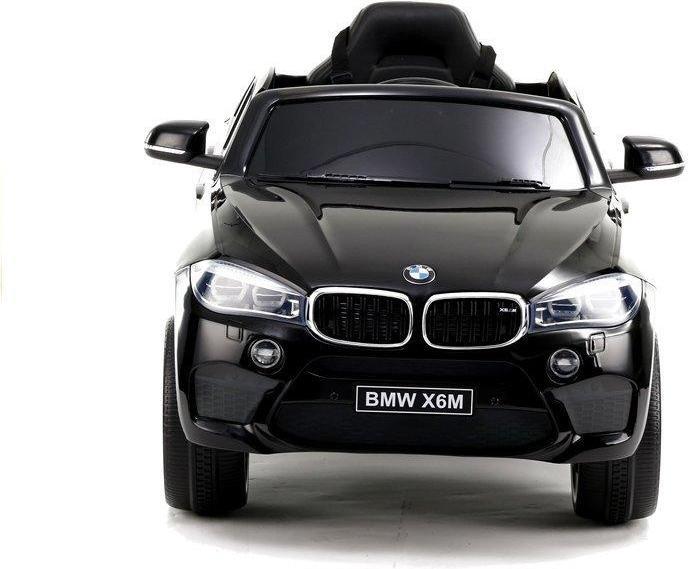 Immagine prodotto Lean Toys Auto elettrica per bambini BMW X6, laccata nera