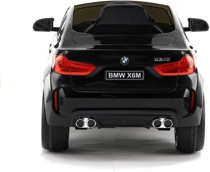 Immagine prodotto Lean Toys Auto elettrica per bambini BMW X6, laccata nera